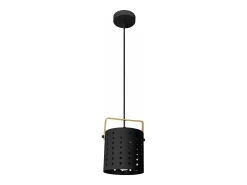 Lámpara Toolight App956-1Cp Round 20Cm Black