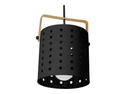 Lámpara Toolight App956-1Cp Round 20Cm Black