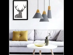 Lámpara Toolight App058-1Cp Scandi B White