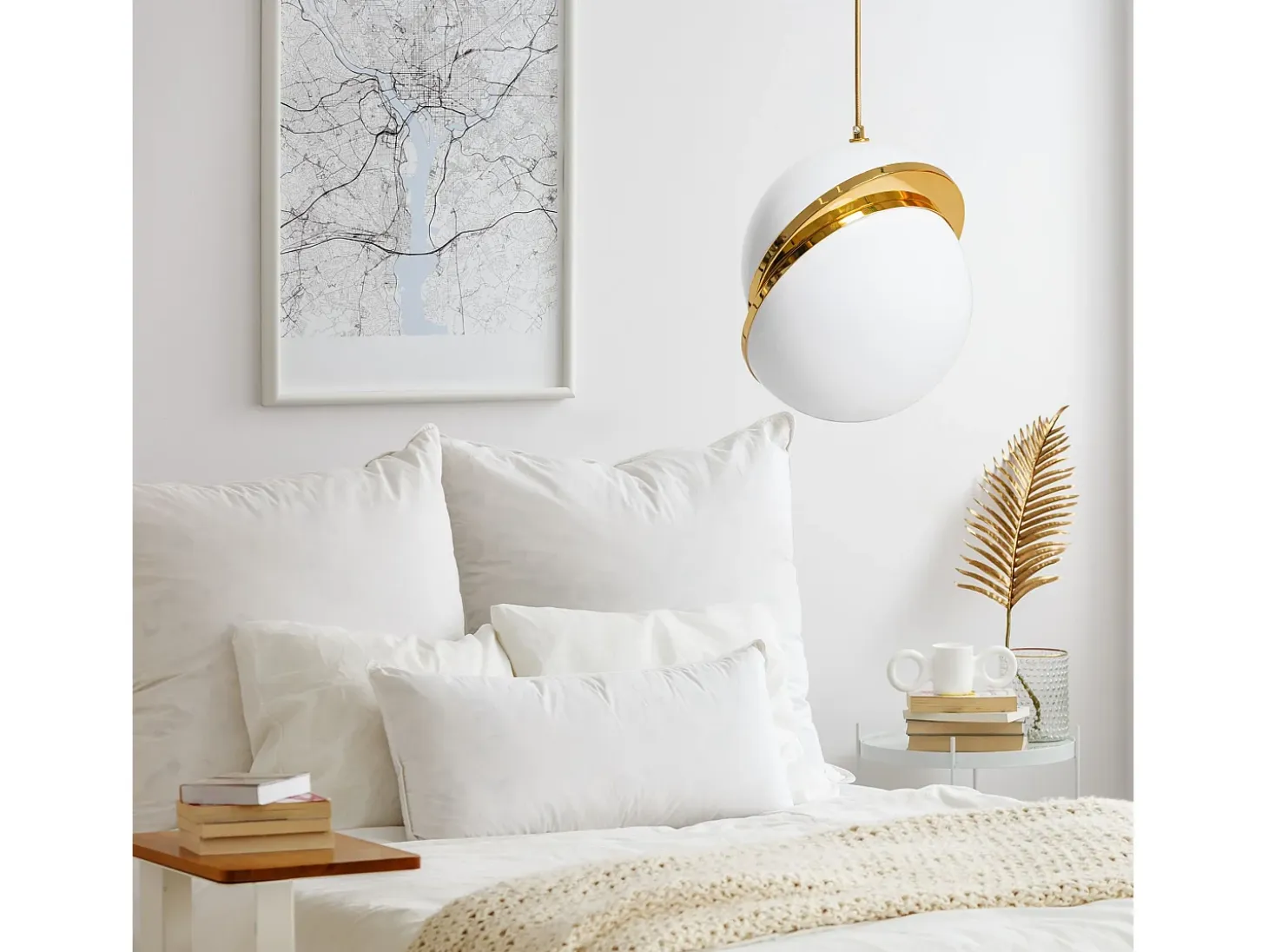 Lámpara Toolight App481-1Cp White Gold