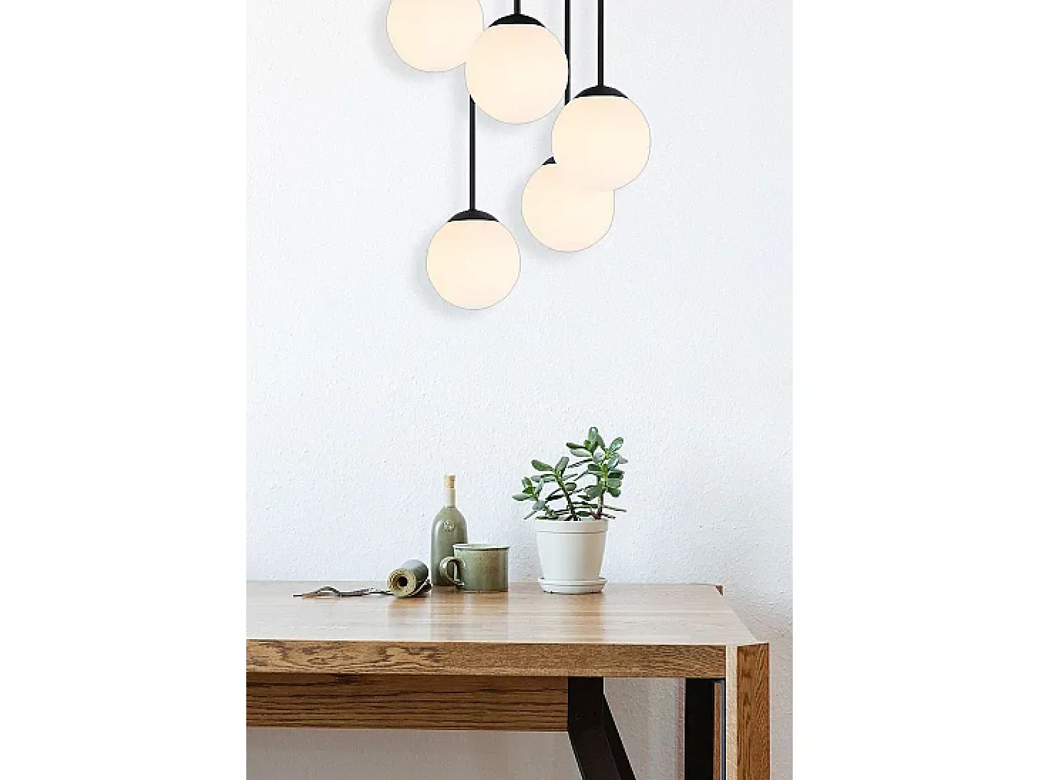 Lámpara Toolight App1816-5Cpr Black White