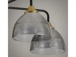 Lámpara Toolight G085-5C Black Grey