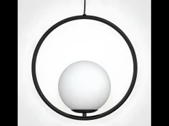 Lámpara Toolight G110-1W Black White