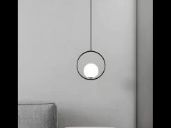 Lámpara Toolight G110-1W Black White
