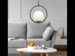 Lámpara Toolight G110-1W Black White