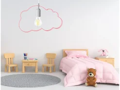 Lámpara Toolight Kids Lh2077 Pink