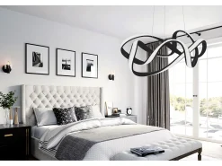 Lámpara Toolight Led App820-Cp Eve Black