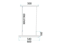 Lámpara Toolight Led App1530-Cp Black
