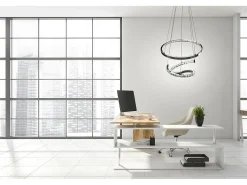 Lámpara Toolight Led App773-2Cp Light Grey