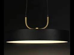 Lámpara Toolight Led App947-1Cp Round 30Cm Black