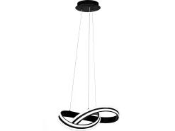 Lámpara Toolight Led App817-Cp Ring Black