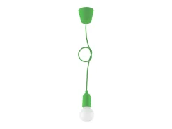 Lámparas colgantes Astis moderno de CLORURO DE POLIVINILO - 1 fuentes luminosas 4000K - L.9 x A.90 cm - verde