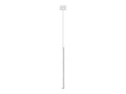 Lámparas colgantes Brill moderno de acero - 1 fuentes luminosas 4000K - L.8 x A.100 cm - blanco