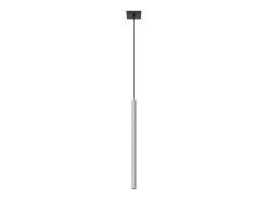 Lámparas colgantes Brill moderno de acero - 1 fuentes luminosas 3000K - L.8 x A.100 cm - cromo