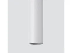 Lámparas colgantes Brill moderno de acero - 5 fuentes luminosas 4000K - L.25 x A.110 cm - blanco