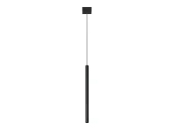Lámparas colgantes Brill moderno de acero - 1 fuentes luminosas 3000K - L.8 x A.100 cm - negro