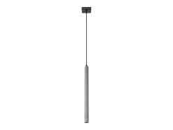 Lámparas colgantes Brill moderno de concreto - 1 fuentes luminosas 3000K - L.8 x A.120 cm - gris