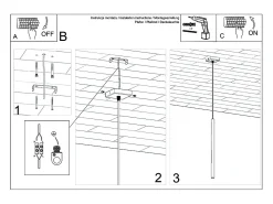 Lámparas colgantes Brill moderno de acero - 1 fuentes luminosas 4000K - L.8 x A.100 cm - cromo