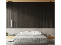 Lámparas colgantes Brill moderno de concreto - 3 fuentes luminosas 4000K - L.30 x A.110 cm - gris