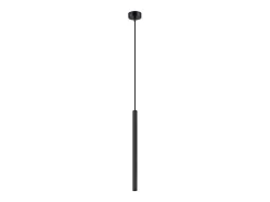 Lámparas colgantes Elara moderno de acero - 1 fuentes luminosas 3000K - L.8 x A.120 cm - negro