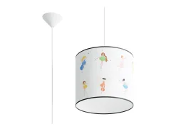 Lámparas colgantes Hada moderno de CLORURO DE POLIVINILO - 1 fuentes luminosas 3000K - L.30 x A.95 cm - multicolor