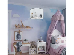 Lámparas Colgantes Koty Moderno De Cloruro De Polivinilo - 1 Fuentes Luminosas - L.40 X A.95 Cm - Multicolor