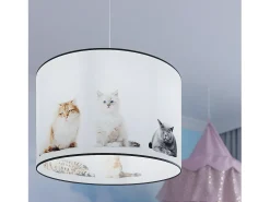 Lámparas Colgantes Koty Moderno De Cloruro De Polivinilo - 1 Fuentes Luminosas - L.40 X A.95 Cm - Multicolor