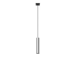Lámparas Colgantes Lagos Moderno De Acero - 1 Fuentes Luminosas - L.8 X A.100 Cm - Cromo