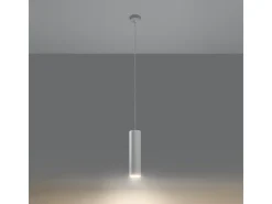 Lámparas colgantes Neoic moderno de cerámica - 1 fuentes luminosas 4000K - L.8 x A.132 cm - blanco