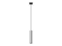 Lámparas colgantes Toris moderno de acero - 1 fuentes luminosas 3000K - L.8 x A.100 cm - cromo