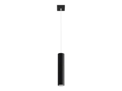 Lámparas colgantes Toris moderno de acero - 1 fuentes luminosas 3000K - L.8 x A.100 cm - negro