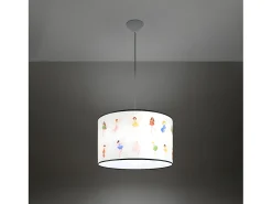 Lámparas Colgantes Wróżki Moderno De Cloruro De Polivinilo - 1 Fuentes Luminosas - L.40 X A.95 Cm - Multicolor