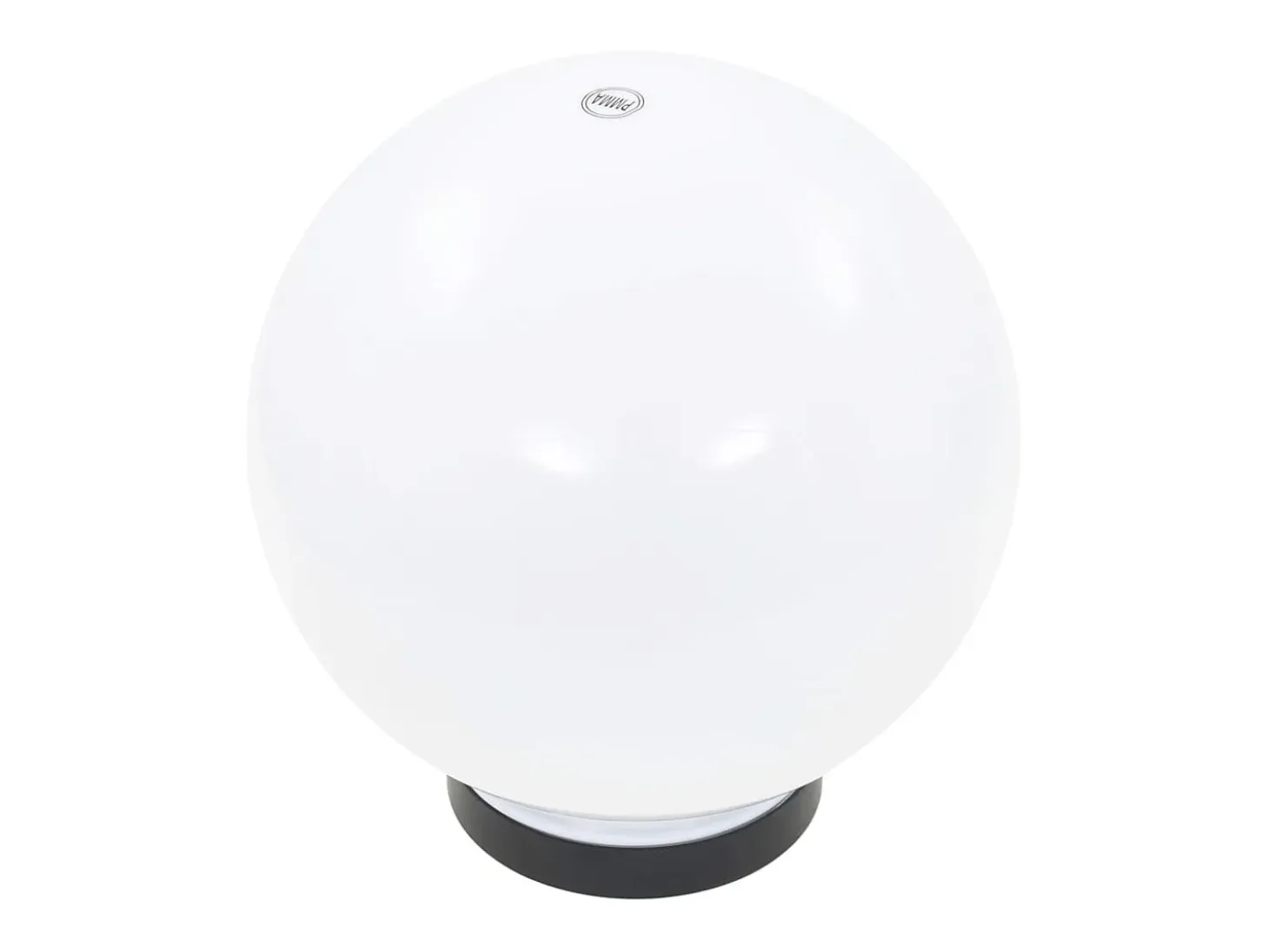 Lámparas de bola LED 4 unidades esféricas PMMA 20 cm ES537987