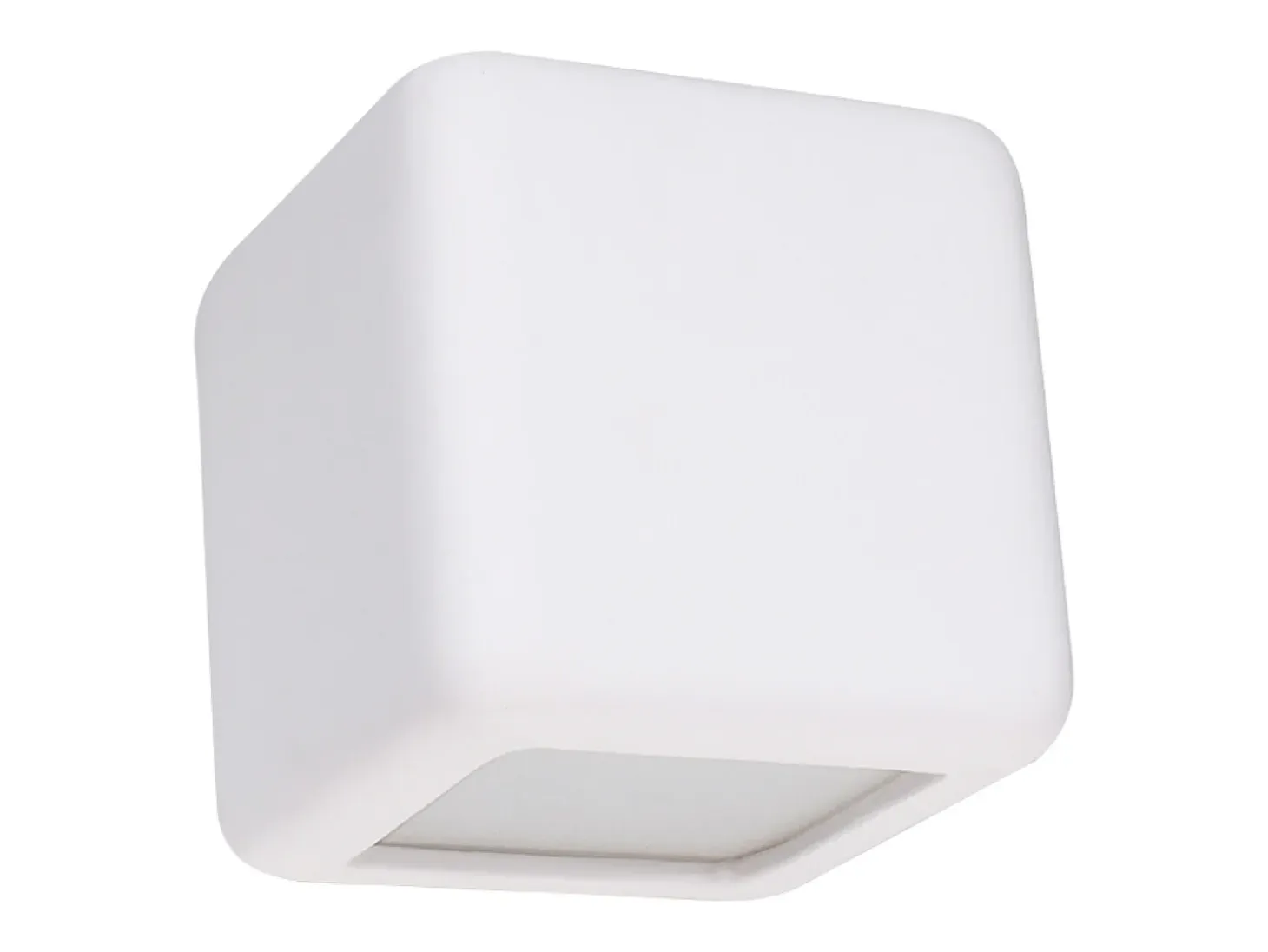 Lámparas de pared Beais moderno de cerámica - 1 fuentes luminosas 3000K - L.14 x A.14 cm - blanco