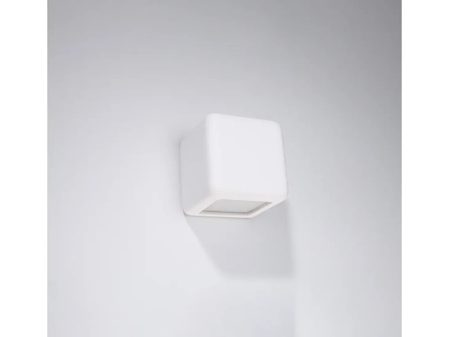 Lámparas de pared Beais moderno de cerámica - 1 fuentes luminosas 3000K - L.14 x A.14 cm - blanco