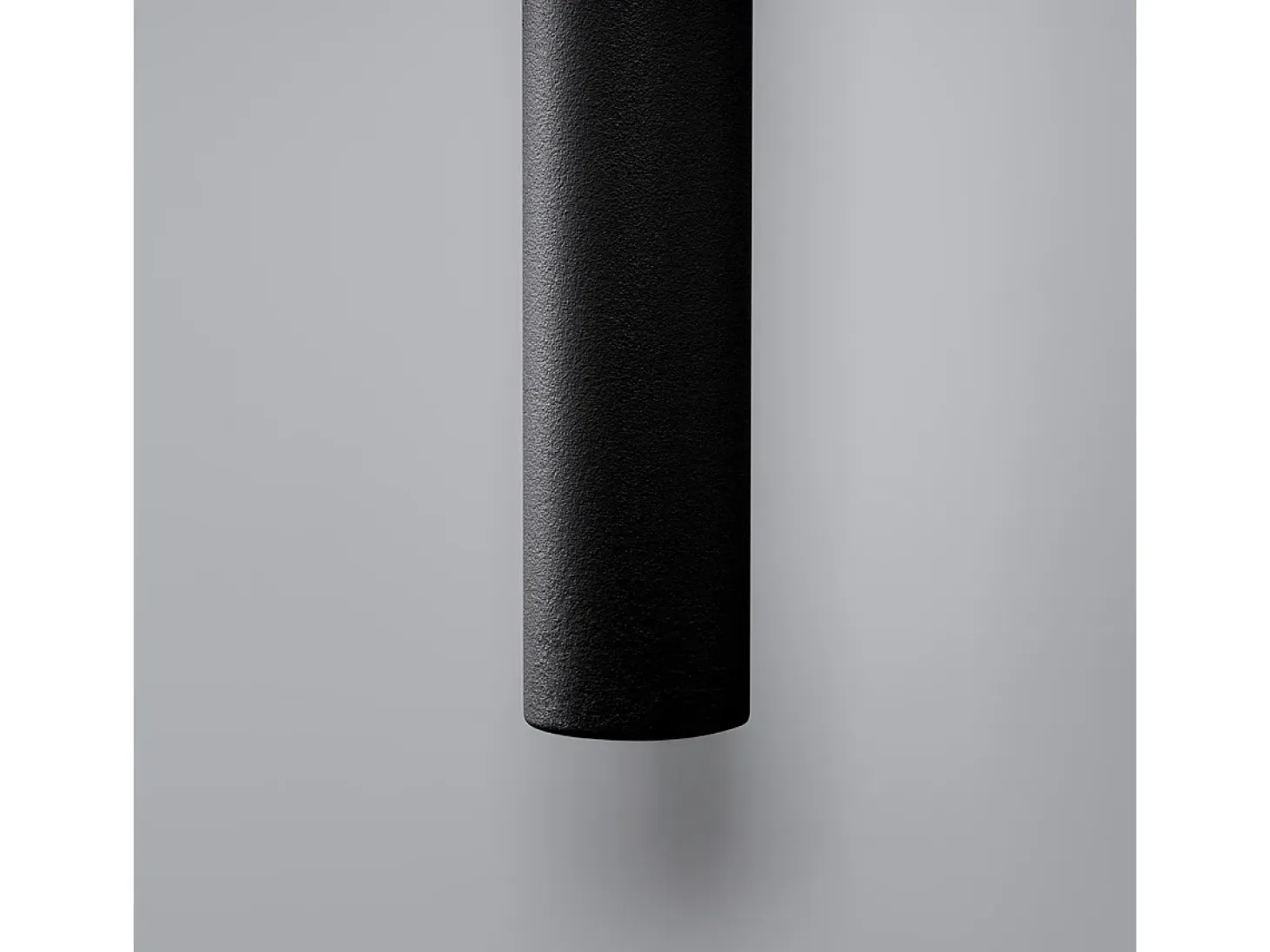 Lámparas de pared Brill moderno de acero - 2 fuentes luminosas 4000K - L.2,5 x A.50 cm - negro