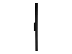 Lámparas de pared Brill moderno de acero - 2 fuentes luminosas 3000K - L.2,5 x A.50 cm - negro