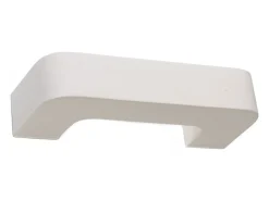 Lámparas de pared Briow moderno de cerámica - 1 fuentes luminosas 3000K - L.36 x A.7,5 cm - blanco
