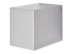 Lámparas de pared cúbicas para exteriores 2 piezas ES584795