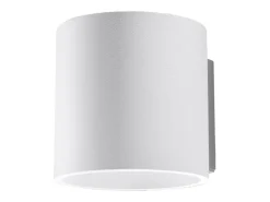Lámparas de pared Celeris moderno de aluminio - 1 fuentes luminosas 3000K - L.10 x A.10 cm - blanco