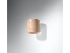 Lámparas de pared Celeris escandinavo de madera - 1 fuentes luminosas 3000K - L.10 x A.10 cm - madera natural