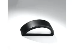Lámparas de pared Gloim moderno de cerámica/vidrio - 1 fuentes luminosas 3000K - L.40,5 x A.10 cm - negro