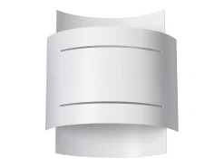 Lámparas de pared Ignisra moderno de acero - 1 fuentes luminosas 4000K - L.21 x A.23 cm - blanco
