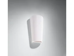 Lámparas de pared Lanoo moderno de cerámica - 1 fuentes luminosas 3000K - L.16,5 x A.29 cm - blanco