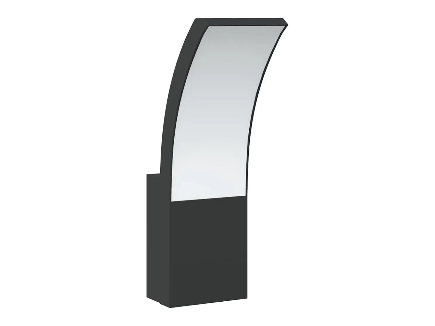 Lámparas de pared LED de exterior 2 uds aluminio fundido negro ES334109