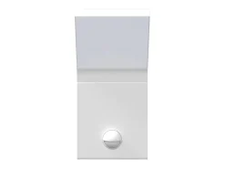 Lámparas de pared LED exterior con sensor 2 uds aluminio blanco ES940589