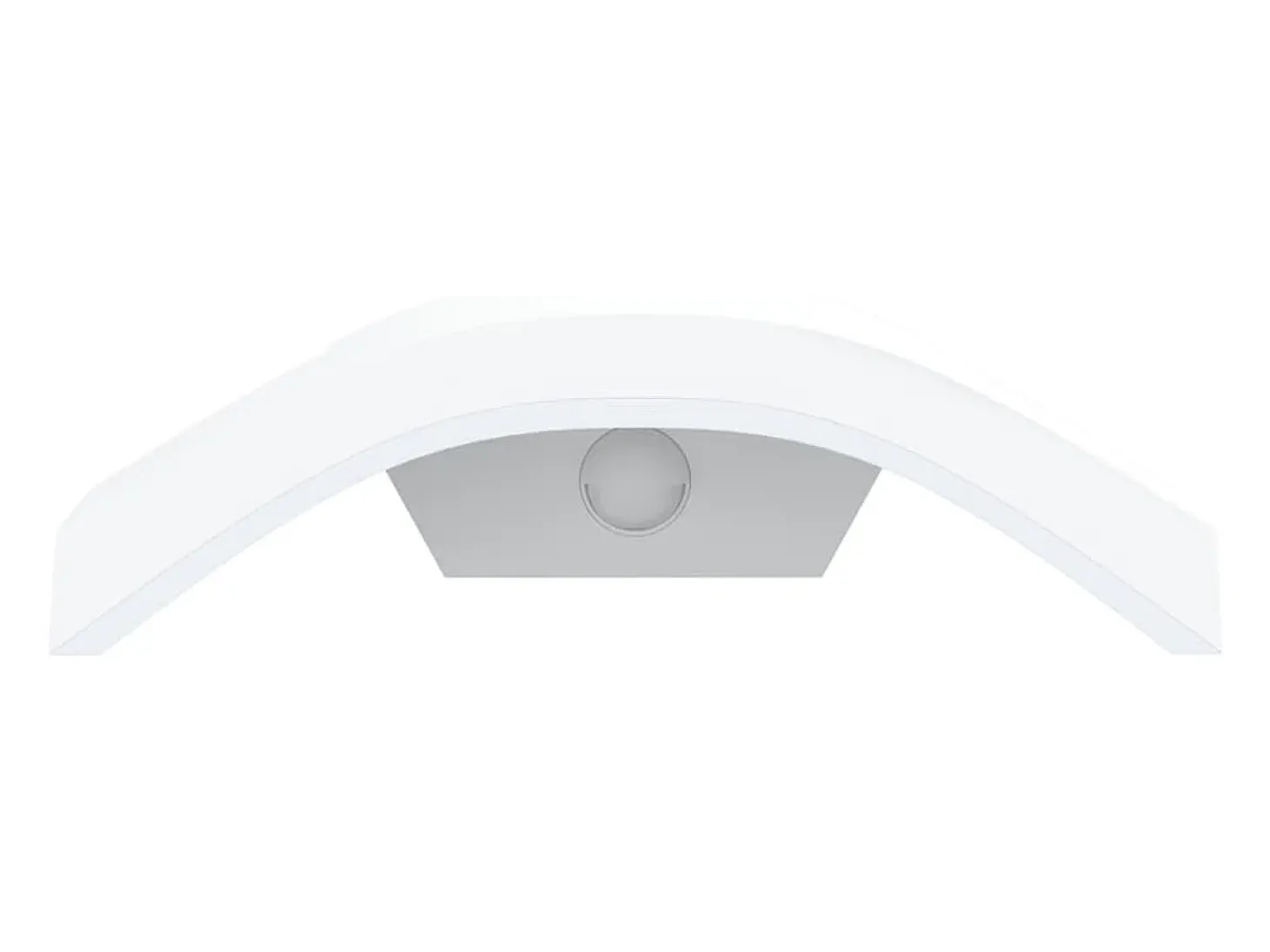 Lámparas de pared LED exterior con sensor 2 uds aluminio blanco ES415522