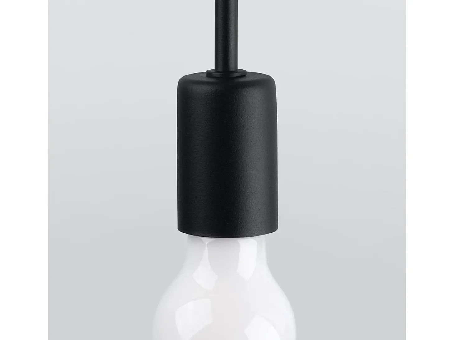 Lámparas De Pared Levar Industrial De Acero - 1 Fuentes Luminosas - L.23 X A.19 Cm - Negro