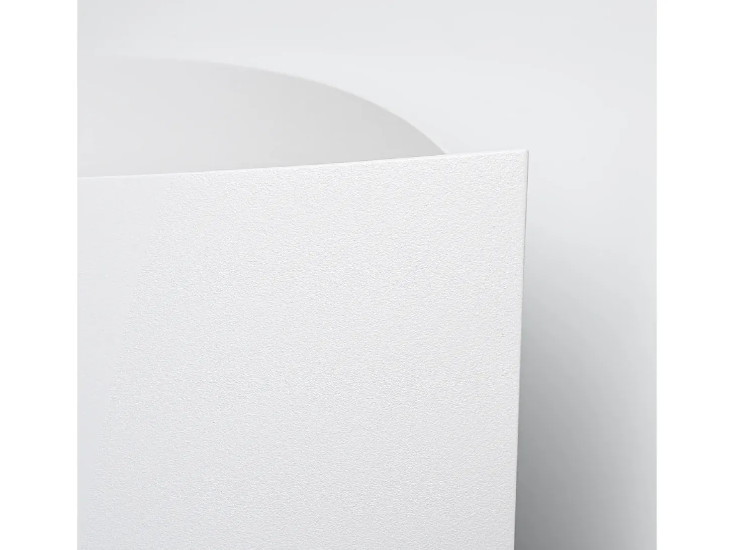 Lámparas de pared Litim moderno de acero - 1 fuentes luminosas 3000K - L.12 x A.12 cm - blanco