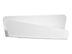 Lámparas de pared Lumivea moderno de acero - 2 fuentes luminosas 3000K - L.40 x A.15 cm - blanco